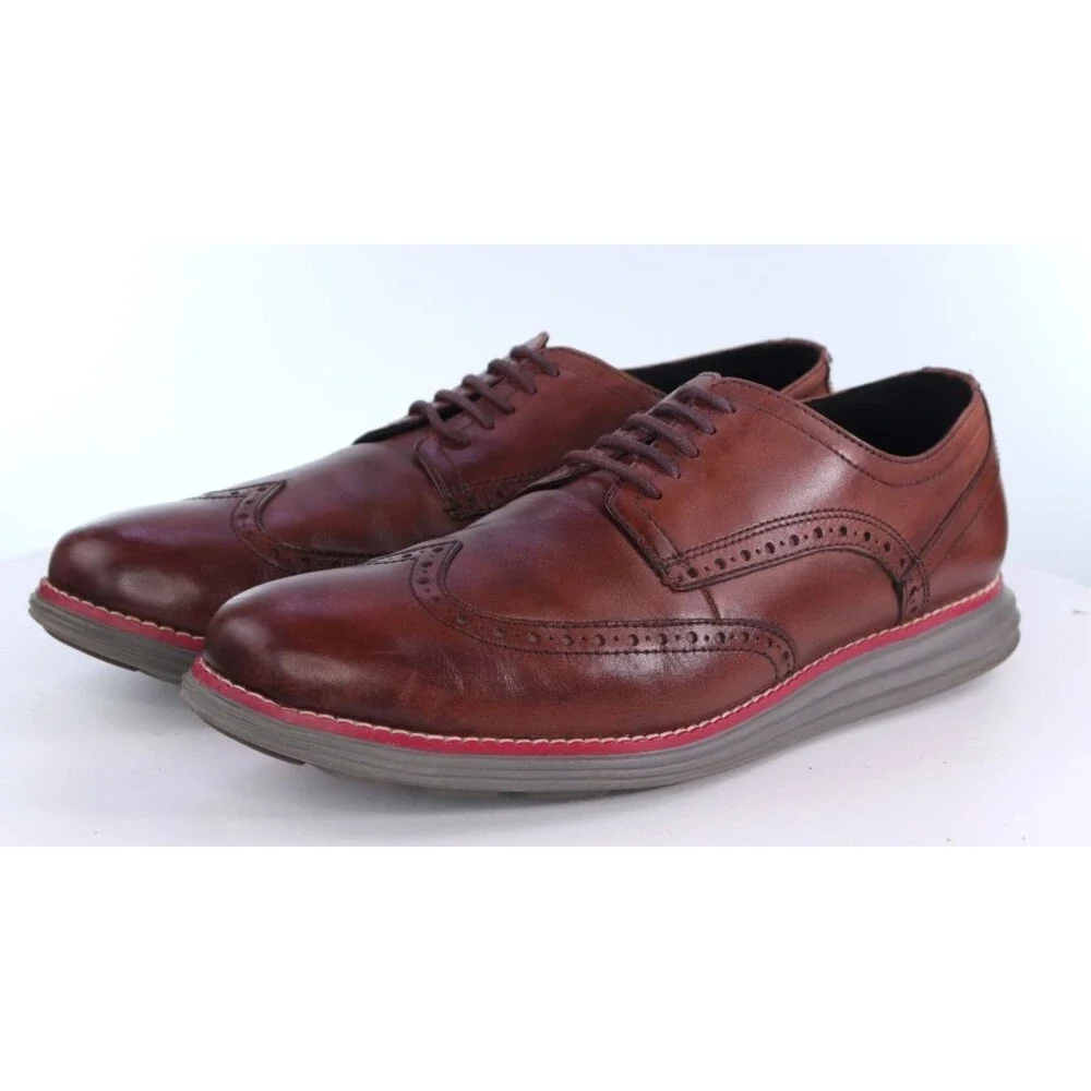 Cole Haan Original Grand Men's Wingtip Oxfords Dress Shoes Size 11.5 M C34058
